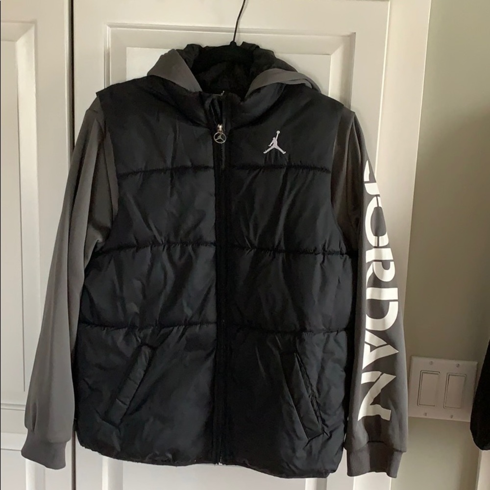 Boys Jordan Full Zip Hoodie Jacket